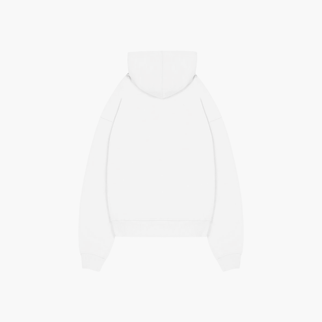 WHITE HOODIE