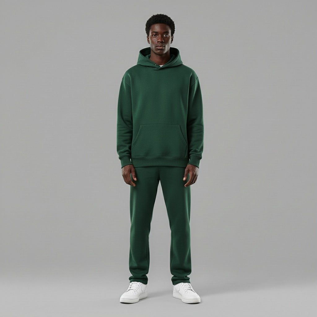 DEEP GREEN SWEATPANTS